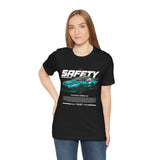 Formula One Safety Car Inspired Motorsport Graphic Unisex Tee High Performance Racing Streetwear Track Day Apparel Pace Car Design For Racing Fans Speed Culture Enthusiasts
