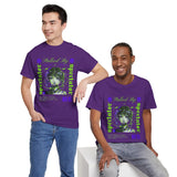 Stalked By Spectator Cyberpunk Graphic Unisex Heavy Cotton Tee Japanese Anime Glitch Streetwear T Shirt