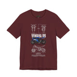 Yamaha R6 Inspired Sportbike Graphic Unisex Heavy Cotton Tee Bold Streetwear Moto Art Shirt for Riders Racing Fans and Everyday Casual Wear