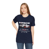 High-Performance Track Machine Blueprint Design Unisex Heavy Cotton Tee Powerful Street Racing Inspired Graphic Shirt