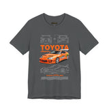 Legendary Turbo JDM MK4 Street Racer Unisex Heavy Cotton Tee Retro Tuner Car Graphic Shirt