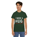 Unisex I Need A Huge Amount Of Money T Shirt Funny Motivational Graphic Tee Hustle Entrepreneur Streetwear Casual Wealth Inspired Quote Cotton Top