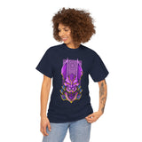 Bills Samurai Unisex Heavy Cotton Tee Futuristic Neon Warrior Design Bold Japanese Inspired Streetwear Graphic T Shirt for Men and Women Artistic Cyber Aesthetic Perfect Gift for Anime and Samurai Art...