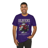Heavens Hallucinations Unisex Jersey Short Sleeve Tee Comfortable Modern Streetwear Bold Artistic Floral Graphic Design Perfect Gift for Friends Birthdays Casual Wear