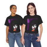 Starfire Rebel Unisex Heavy Cotton Tee Bold Rock-Inspired Graphic Streetwear For Music Lovers, Retro Energy And Fearless Self Expression