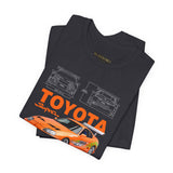 Legendary Turbo JDM MK4 Street Racer Unisex Heavy Cotton Tee Retro Tuner Car Graphic Shirt