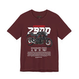 Z900 Streetfighter Blueprint Unisex Heavy Cotton Tee Naked Bike Inspired Performance Motorcycle Graphic Streetwear Gift Red