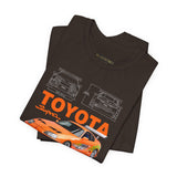 Legendary Turbo JDM MK4 Street Racer Unisex Heavy Cotton Tee Retro Tuner Car Graphic Shirt