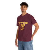Top G Andrew Tate Graphic T Shirt Black Unisex Streetwear Motivational Hustle Tee Gold Typography Design