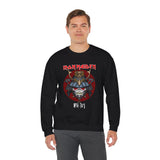 Strategic Warrior Unisex Sweatshirt Bold Samurai Graphic Streetwear for Focused Hustlers, Visionaries, and Alpha Souls