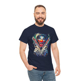 Fearless Grin Street Clown Unisex Heavy Cotton Tee Bold Urban Streetwear Art Graphic T-Shirt Symbol Of Power Rebellion And Hustler Mindset