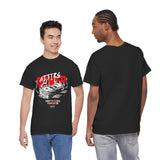 Attire Power Unisex Heavy Cotton Tee Graphic T Shirt Black Hustler Money Design Wealth Streetwear Bold Entrepreneur Alpha Mindset Financial Success Fashion