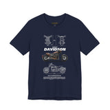 Harley Davidson FXDR Inspired Power Cruiser Motorcycle Graphic Unisex Heavy Cotton Tee Premium Streetwear T Shirt for Riders Bikers Enthusiasts Bold Everyday Wear