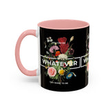 You Can Be Whatever Motivational Coffee Mug Ceramic White Accent Mug Bold Floral Empowerment Design Daily Reminder Positive Energy Drinkware Perfect Gift for Dreamers Friends Office and Home