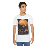 Mars Explorer Astronaut Unisex Heavy Cotton Tee Futuristic Space Adventure Graphic Shirt Inspiring Sci Fi Design Perfect Gift for Dreamers and Space Lovers