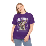 Hermes Greek Mythology Unisex Heavy Cotton Tee Ancient God of Communication and Travel Streetwear Graphic T Shirt