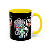 Eyes On Me Boys Medusa Accent Coffee Mug 11oz 15oz Mythological Streetwear Bold Empowerment Design Perfect Gift for Coffee Lovers Friends Birthdays Daily Motivation