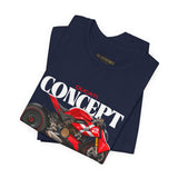 Ducati Inspired Streetfighter Superbike Graphic Unisex Heavy Cotton Tee Premium Racing Streetwear T Shirt for Riders Bikers Enthusiasts and Everyday Wear