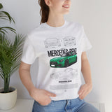Mercedes Benz AMG GT Inspired Illustrated Sports Car Graphic T Shirt Luxury Performance Coupe Automotive Streetwear Unisex Heavy Cotton Tee High Speed Racing Lifestyle Gift For Car Enthusiasts