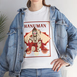 Lord Hanuman Graphic T Shirt Bajrangbali Ram Bhakt Devotional Hindu Spiritual Festival Wear Unisex Cotton Tee Hanuman Jayanti Temple Outfit Indian Cultural Streetwear Gift