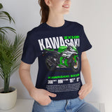 Kawasaki ZX10R Inspired Superbike Graphic Unisex Heavy Cotton Tee Racing Motorcycle Streetwear Performance Style Gift