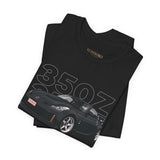Black Widebody JDM Street Warrior Coupe Graphic Unisex Heavy Cotton Tee Retro Tuner Car Shirt
