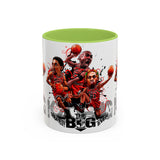 Legends On Court Ceramic Mug Basketball Gift For Sports Fans Gym Lovers Urban Lifestyle Drinkware Bold Streetwear Design Perfect For Coffee Tea And Everyday Motivation