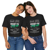Mercedes Benz AMG GT Inspired Illustrated Sports Car Graphic T Shirt Luxury Performance Coupe Automotive Streetwear Unisex Heavy Cotton Tee High Speed Racing Lifestyle Gift For Car Enthusiasts
