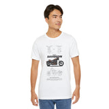 Harley Davidson FXDR Inspired Power Cruiser Motorcycle Graphic Unisex Heavy Cotton Tee Premium Streetwear T Shirt for Riders Bikers Enthusiasts Bold Everyday Wear