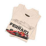 Performance Race Car Blueprint Unisex Heavy Cotton Tee Retro Motorsports Speed Machine Graphic Streetwear Premium Racing Art Shirt for Everyday Style and Enthusiast Gifts