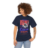 Velvet Dream The Collective Unisex Heavy Cotton Tee Comfortable Motivational Streetwear Bold Typography Graphic T Shirt Perfect Gift for Dreamers Trendsetters Creative Souls Everyday Casual Wear