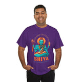 Lord Shiva Death And Destruction Dance And Regeneration Unisex Graphic T Shirt Mahadev Mahakal Devotional Hindu Spiritual Cotton Tee Trishul Rudraksha Festival Wear India
