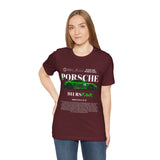 Porsche 911 Green Monster Racing Car Graphic Unisex Heavy Cotton Tee High Performance Speed Machine Streetwear Shirt for Car Enthusiasts