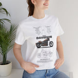 Harley Davidson FXDR Inspired Power Cruiser Motorcycle Graphic Unisex Heavy Cotton Tee Premium Streetwear T Shirt for Riders Bikers Enthusiasts Bold Everyday Wear