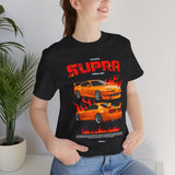 Japanese Turbo Legend Supra Inspired JDM Racing Graphic T Shirt Classic 90s Performance Car Streetwear Unisex Tee For Drift Track And Car Culture Fans
