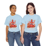 Goddess The Mother Durga T Shirt Divine Shakti Devi Maa Graphic Tee Navratri Durga Puja Festival Wear Hindu Spiritual Devotional Unisex Cotton Casual Streetwear Gift For Devotees