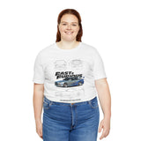 Nissan Skyline R34 GTR Inspired Illustrated JDM Performance Sports Car Graphic T Shirt Japanese Turbo Street Racing Automotive Streetwear Iconic 90s Car Culture Gift For JDM Enthusiasts