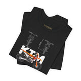 KTM 250 EXC Dirt Bike Blueprint Unisex Heavy Cotton Tee Motocross Enduro Racing Inspired Graphic T Shirt For Riders And Adventure Lovers