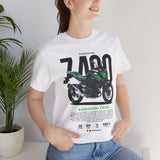 Kawasaki Z400 Naked Street Bike Graphic T Shirt Unisex Heavy Cotton Motorcycle Racing Streetwear Gift