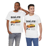 JDM Street Racing Legend Skyline R34 Inspired Supra MK4 Style Unisex Graphic Tee Japanese Drift Car Culture Motorsport Streetwear Shirt