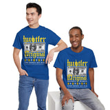 Hustler Original Money Maker Unisex Heavy Cotton Tee Streetwear Graphic Bold Dollar Bill Print Motivational Entrepreneur T Shirt