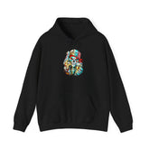 Skeleton Hustler Unisex Hoodie Bold Graphic Streetwear For Fearless Hustlers, Dreamers, And Street Legends