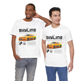 JDM Street Racing Legend Skyline R34 Inspired Supra MK4 Style Unisex Graphic Tee Japanese Drift Car Culture Motorsport Streetwear Shirt