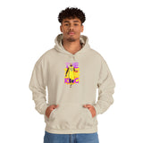 The Court Monarch Unisex Hoodie Motivational Basketball Streetwear Bold Athletic Pullover for Dream Chasers, Gym Lovers, and Sports Enthusiasts