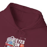 Eyes On Me Boys Medusa Hoodie Comfortable Unisex Heavy Blend Sweatshirt Mythological Streetwear Bold Empowerment Design for Self Expression Perfect Gift for Friends Birthdays Cozy Days Casual Wear