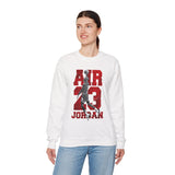 Air Jordan Sky Legend Unisex Sweatshirt Heavy Blend Motivational Athletic Streetwear Bold Basketball Inspired Design Premium Comfort Fashion For Dreamers Hustlers And Game Changers