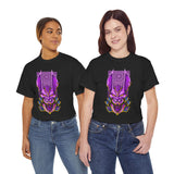 Bills Samurai Unisex Heavy Cotton Tee Futuristic Neon Warrior Design Bold Japanese Inspired Streetwear Graphic T Shirt for Men and Women Artistic Cyber Aesthetic Perfect Gift for Anime and Samurai Art...