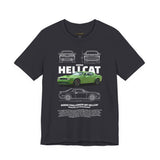 American Muscle Blueprint Performance Legacy Unisex Tee High Power Streetwear Shirt