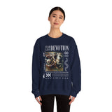 Fearless Devotion Unisex Heavy Blend Crewneck Sweatshirt Courage Loyalty Commitment Graphic Streetwear Pullover
