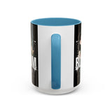 Accent Coffee Mug Bloom Stronger Floral Graphic Ceramic Cup 11oz 15oz Motivational Nature Inspired Aesthetic Drinkware Gift Streetwear Fashion Accessory